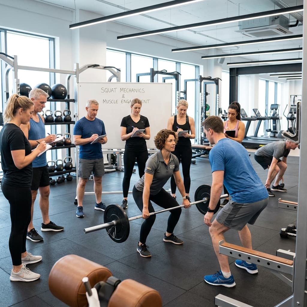 Personal training session at Wellbeing Fitness, Towcester